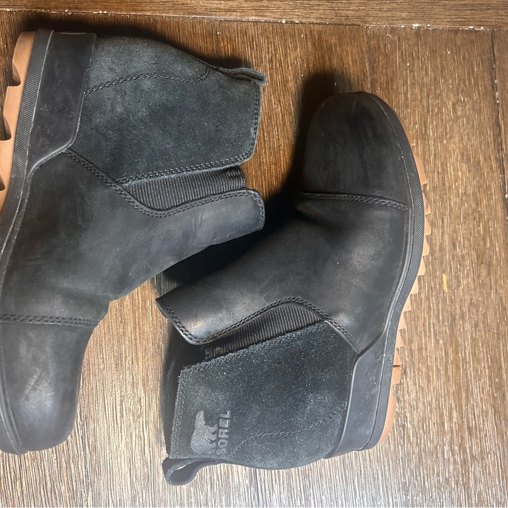 Sorel Evie Pull on Leather pull on waterproof boots size 5.5 - Picture 12 of 15